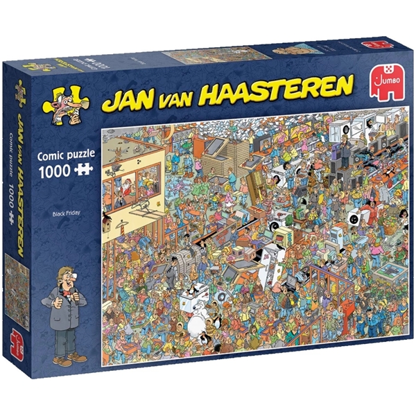 Puslespil 1000 Brikker - Black Friday (Billede 1 af 2)