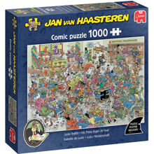 Puslespil 1000 Brikker - JvH Ludo Battle