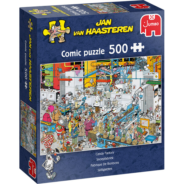Puslespil 500 Brikker JvH Candy Factory (Billede 1 af 2)