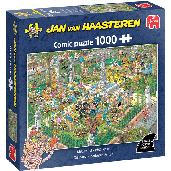 Puslespil 1000 Brikker JvH BBQ Party! (Billede 1 af 2)