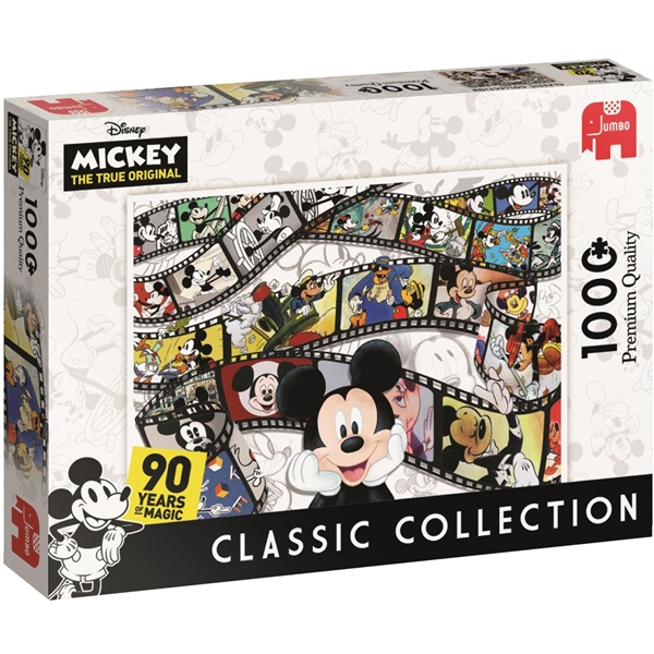 Puslespil 1000 Brikker Disney Mickey Mouse 90 År
