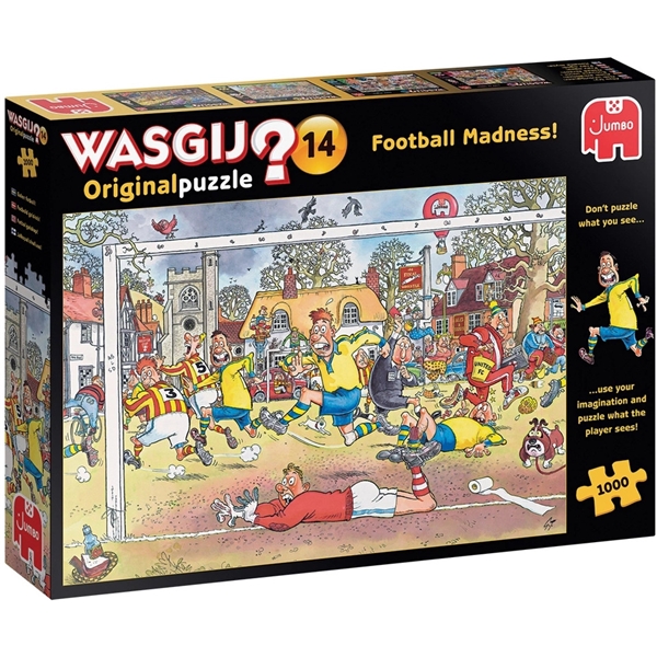 Wasgij Original 14 Fodboldgalskab! (Billede 1 af 2)