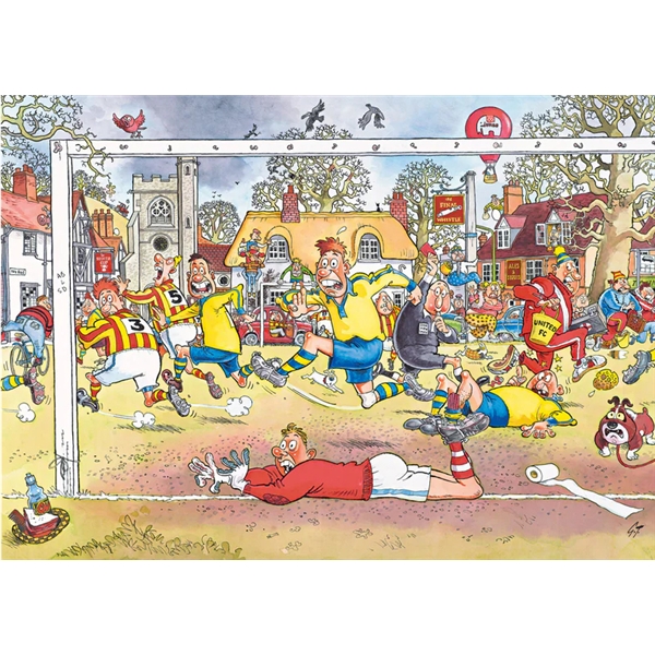 Wasgij Original 14 Fodboldgalskab! (Billede 2 af 2)