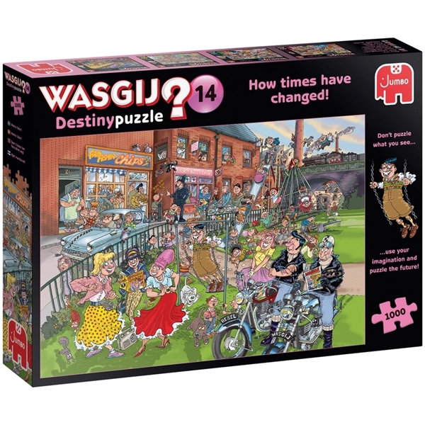 Wasgij Destiny 14 Hvordan tiderne har ændret sig! (Billede 1 af 2)