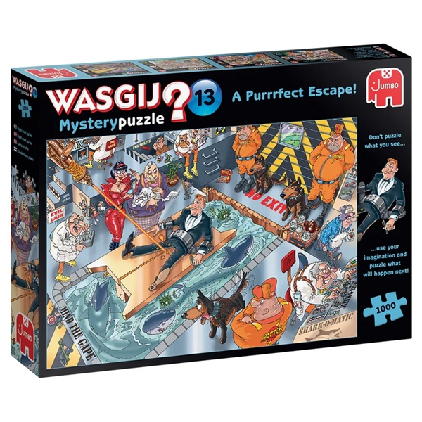 Wasgij Mystery 13 En Purrfekt Flugt! (Billede 1 af 2)