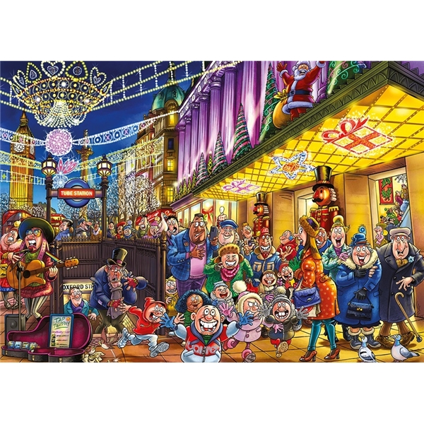 Wasgij Christmas 20 Julens ånder! (2x1000) (Billede 2 af 2)