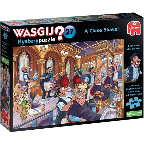 Wasgij Mystery 27 En tæt barbering!