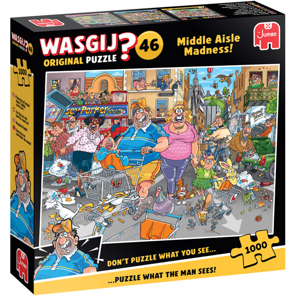 Wasgij Original 46 Middle Aisle Madness! (Billede 1 af 2)