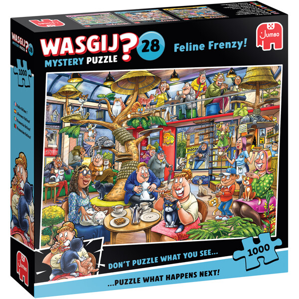 Wasgij Mystery 28 Feline Frenzy! (Billede 1 af 2)