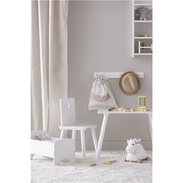 Kids Concept Bord Star Hvid (Billede 2 af 2)