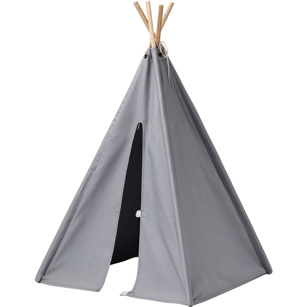 Kids Concept Mini Tipi Telt Grå (Billede 1 af 3)