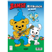 Tegneblok Bamse 30 Blade