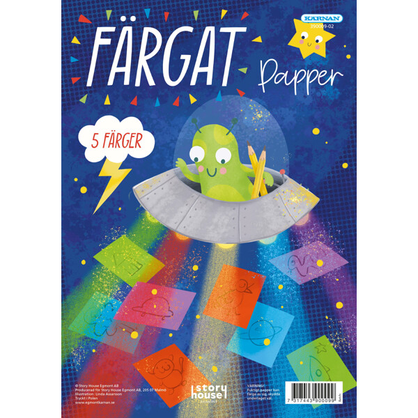 Ritpack Farvet Papir