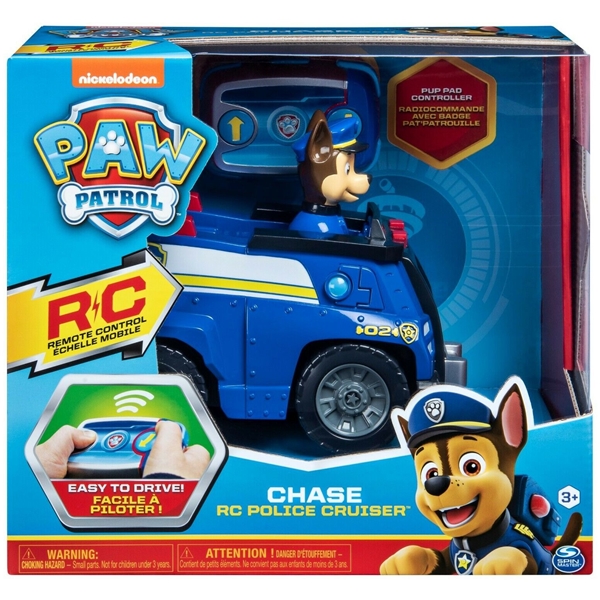 Paw Patrol Chase Fjernstyret Bil (Billede 2 af 4)