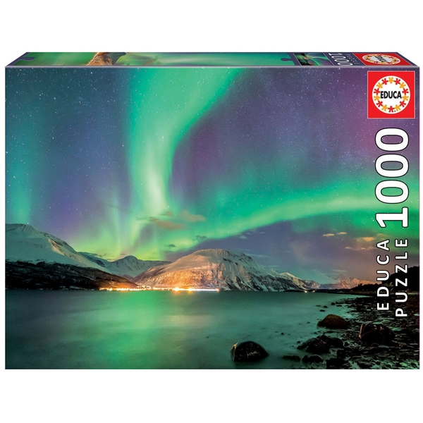 Puslespil 1000 Brikker Northern Lights