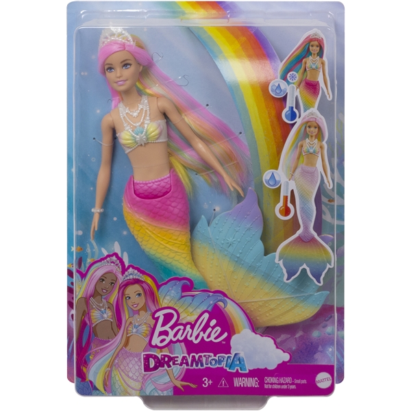 Barbie Dreamtopia Rainbow Magic Mermaid (Billede 2 af 5)