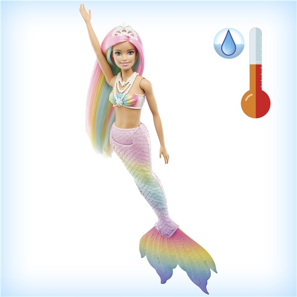 Barbie Dreamtopia Rainbow Magic Mermaid (Billede 3 af 5)