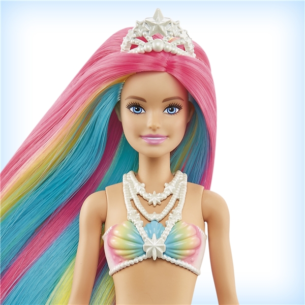 Barbie Dreamtopia Rainbow Magic Mermaid (Billede 5 af 5)