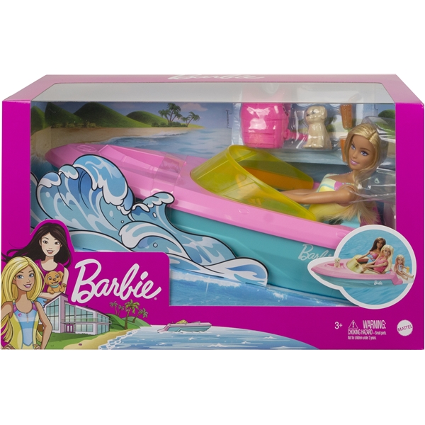 Barbie Doll & Boat (Billede 3 af 7)