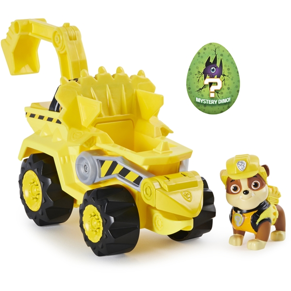 Paw Patrol Dino Deluxe Vehicles Rubble (Billede 2 af 3)