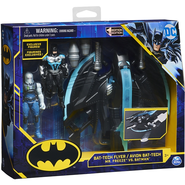 Batman Batwing Vehicle with 10 cm Figures (Billede 1 af 6)