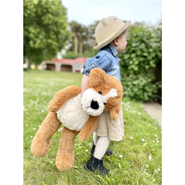 Teddykompaniet Hund, Brun 60 cm (Billede 2 af 3)