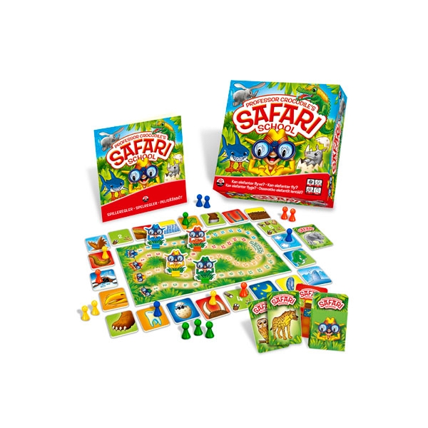 Safari School Brætspil - Dan-spil | Shopping4net