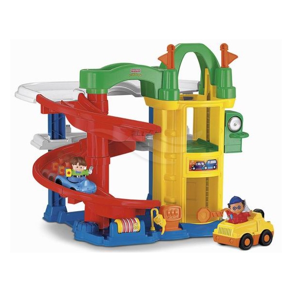 Little People Ready-Set-Go Garage (Billede 1 af 5)