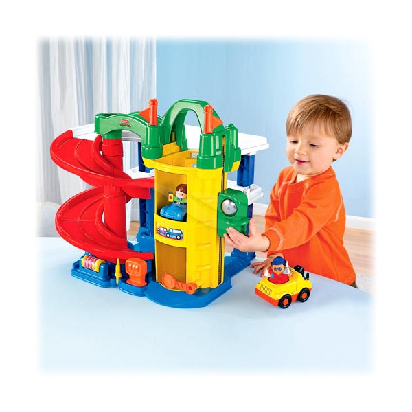 Little People Ready-Set-Go Garage (Billede 2 af 5)