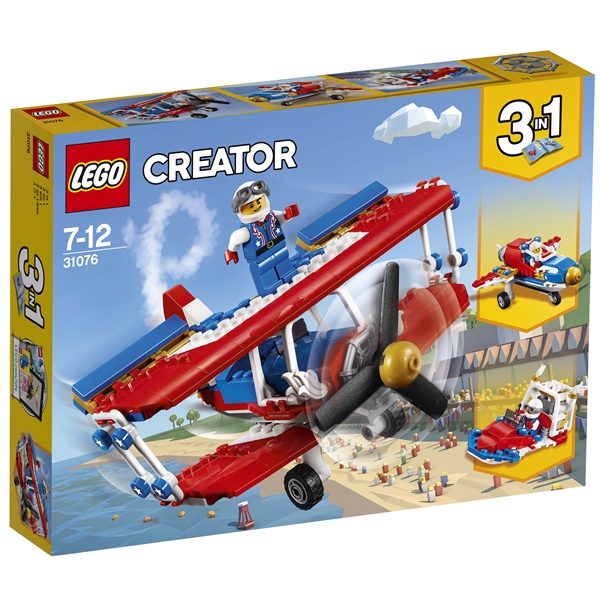 31076 LEGO Creator Vovehalsens Stuntfly (Billede 1 af 3)