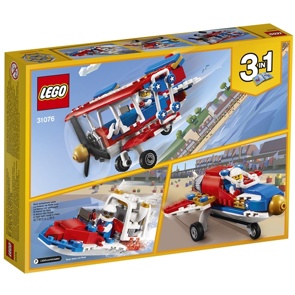 31076 LEGO Creator Vovehalsens Stuntfly (Billede 2 af 3)