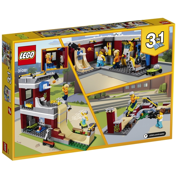 31081 LEGO Creator Modulsæt: Skaterhus (Billede 2 af 3)