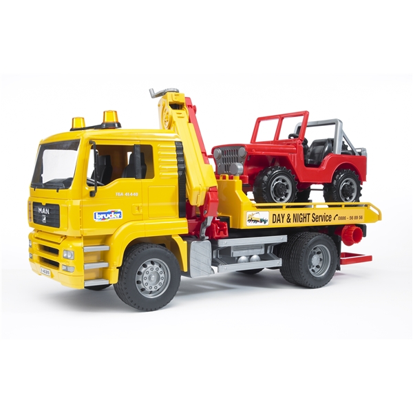 Bruder 2750 MAN TGA Kranvogn (Billede 2 af 4)