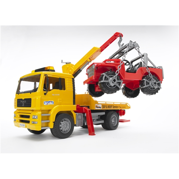 Bruder 2750 MAN TGA Kranvogn (Billede 3 af 4)