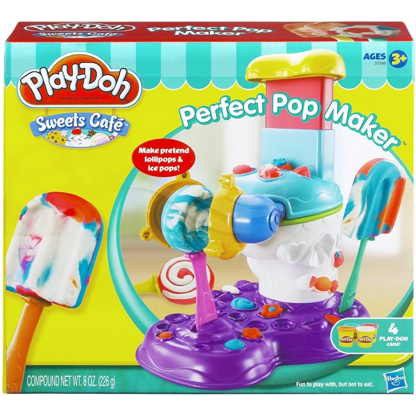 PlayDoh Perfect Pop Maker Modellervoks PlayDoh