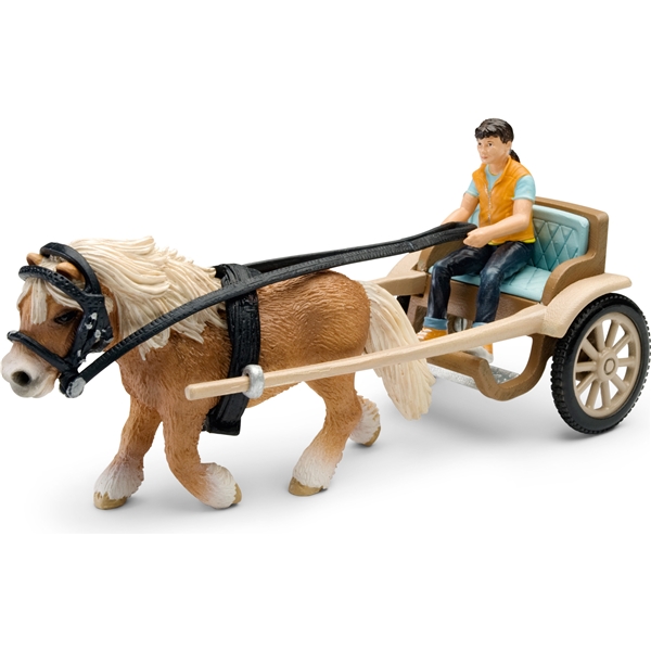 Schleich Ponydrosche med Hest
