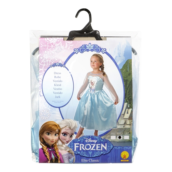 Elsa Frost Frozen-Dragt (Billede 2 af 2)