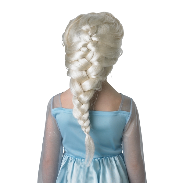 Elsa Frost Frozen Dragt Paryk (Billede 3 af 3)