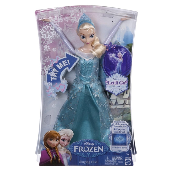Elsa Frozen Frost Syngende Dukke (Billede 2 af 2)
