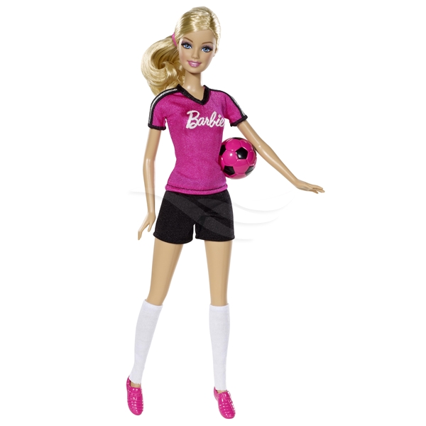 Barbie Career Doll Fodboldspiller (Billede 1 af 5)