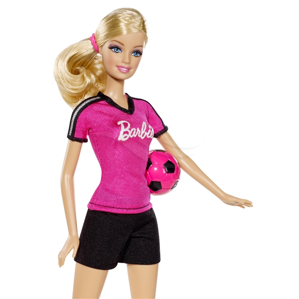 Barbie Career Doll Fodboldspiller (Billede 2 af 5)