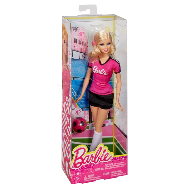 Barbie Career Doll Fodboldspiller (Billede 4 af 5)