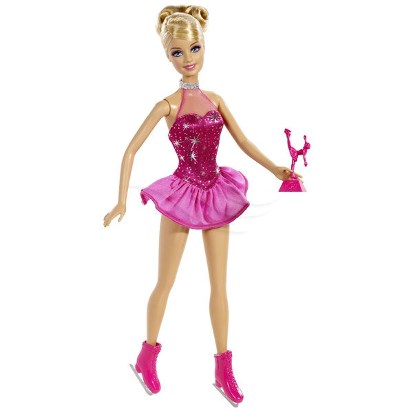 Barbie Career Doll Skøjteprinsesse (Billede 1 af 6)