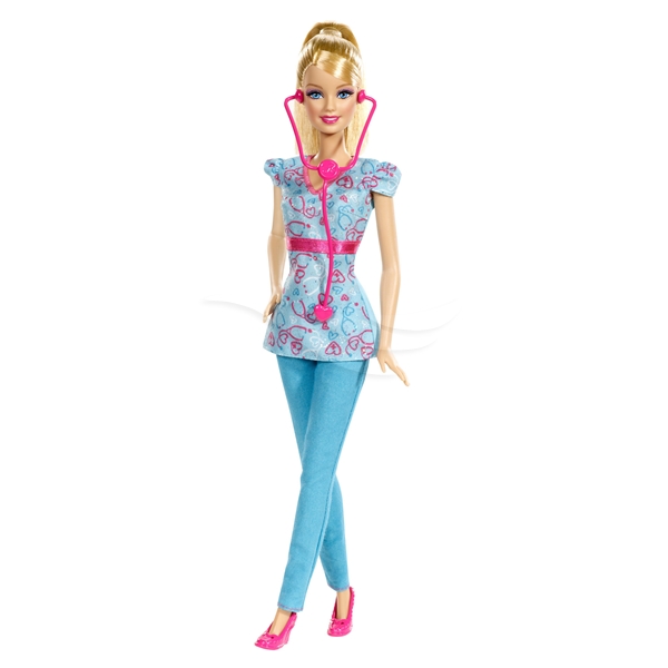 Barbie Career Doll Sygeplejerske (Billede 1 af 5)