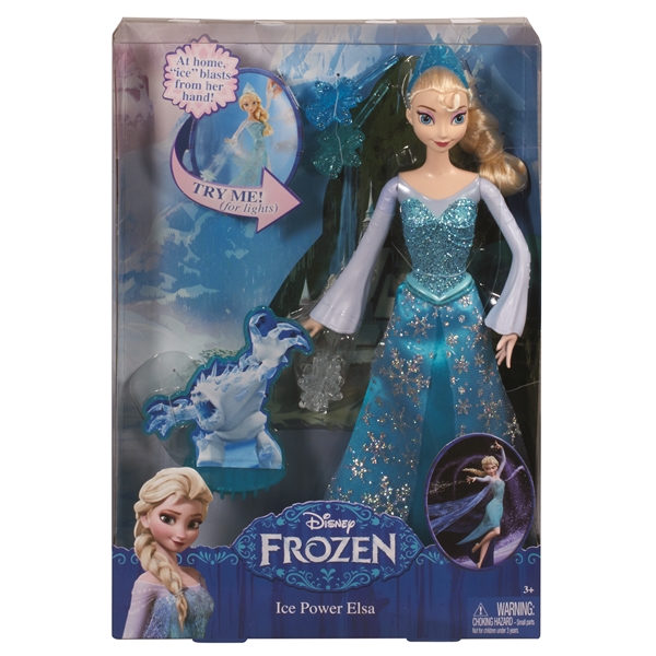 Elsa Frozen Frost Action Dukke (Billede 2 af 9)