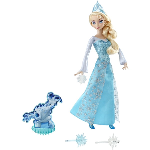Elsa Frozen Frost Action Dukke (Billede 7 af 9)