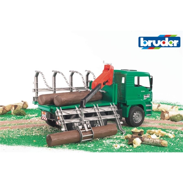 Bruder 2769 MAN Tømmerlastbil (Billede 2 af 2)