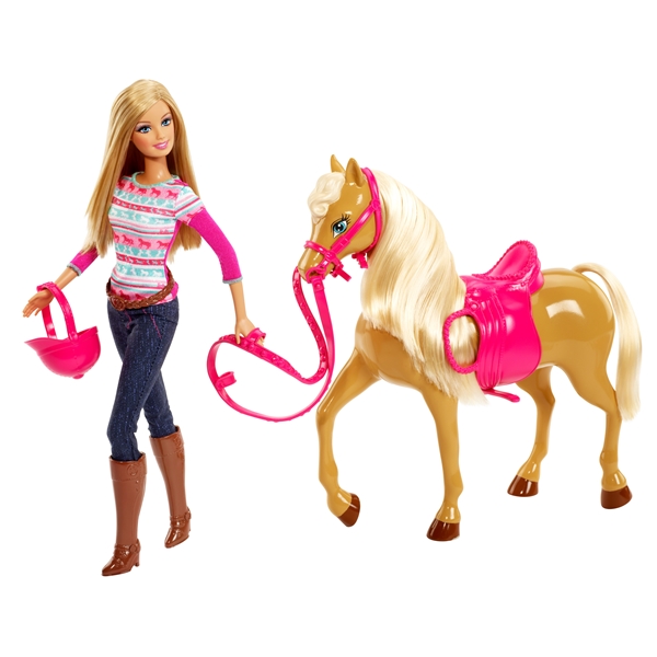 Barbie - Dukke med Hest og Tilbehør Barbie Barbie | Shopping4net