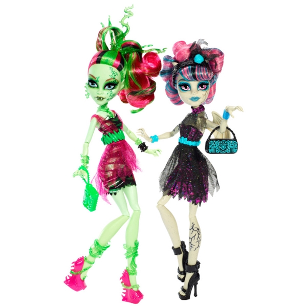 Monster High Zoombie Rochelle Goyle & Venus (Billede 2 af 3)