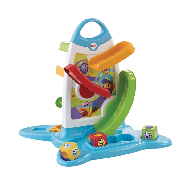 Fisher Price Roller Blocks Play Wall (Billede 1 af 4)